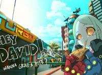 二次元美少女「第256期」赛博朋克：边缘行者丽贝卡壁纸特辑