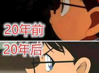 动画画风：20年前VS20年后，小丸子鼻孔惊人，柯南在模仿匹诺曹？