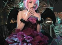 《RE：从零开始的异世界生活》小恶魔拉姆cosplay