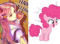 《小马宝莉》中的主角拟人化后，碧琪变成小恶魔太诱人，少年黛西？