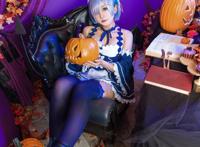 Cos正片：哇，蕾姆小恶魔来临了！果然也是我们都熟悉的蕾姆蓝