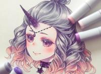 十二星座手绘风“拟人化”：双子神似小丑女吗，摩羯果然是小恶魔