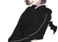 岛国画师笔下的小恶魔系女孩，猫一样的小恶魔，你喜欢吗？