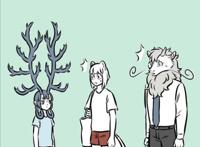 既敖烈之后，龙女也受到了角的困扰