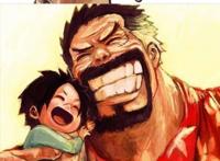 正义和艾斯之间，卡普选择了前者，如果把他换成路飞会怎么样呢？