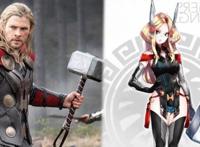 《复联》中的角色穿上旗袍，基妹依旧美如画，灭霸成了霸气御姐