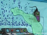 海绵宝宝把派大星训练成蟹老板的宠物，痞老板居然也有自己的宠物