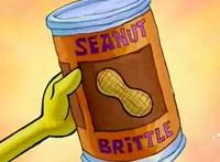 比基尼海滩美食，海绵宝宝躲过意大利香肠，没躲过奶奶爱的小饼干