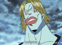 海贼王人物志：恶龙海贼团三大干部之一，种族为接吻鱼人的“啾”