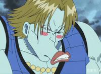 海贼王人物志：恶龙海贼团三大干部之一，种族为接吻鱼人的“啾”