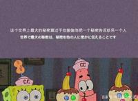 动漫《海绵宝宝》：我生下来就是为了与你相遇