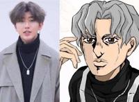 万物都可JOJO，当看到旺仔造型之后，网友：东方仗助同款发型