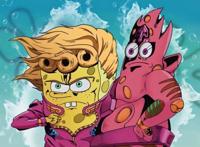 网友吐槽海绵宝宝也玩JOJO梗，这两部动漫谁先出不少人搞错