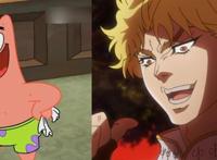 网友吐槽海绵宝宝也玩JOJO梗，这两部动漫谁先出不少人搞错