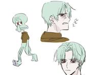 海绵宝宝拟人化，珍珍成撒娇小美女，痞老板是真实的痞子风格