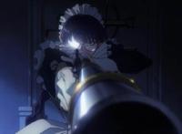 动漫里高档的女仆，第二位面瘫脸毫无表情，她是一条龙