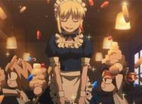 在动漫中存在过的战斗女仆，全身都是肌肉的鸭居燕被主人“嫌弃”