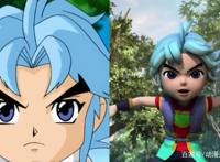 神兵小将：12年后主角形象对比，问天长残了，天地盟主却变帅