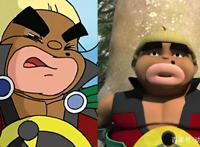 神兵小将：12年后主角形象对比，问天长残了，天地盟主却变帅