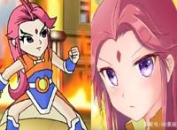 神兵小将：当主角成为日漫风格，北冥雪娇羞可爱，问天帅气逼人