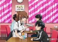 《彻夜之歌》给七草荠拍照，摆了一个巨丑的pose，丑萌丑萌的hhh