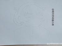 教你手绘动画《彻夜之歌》的女主角七草荠