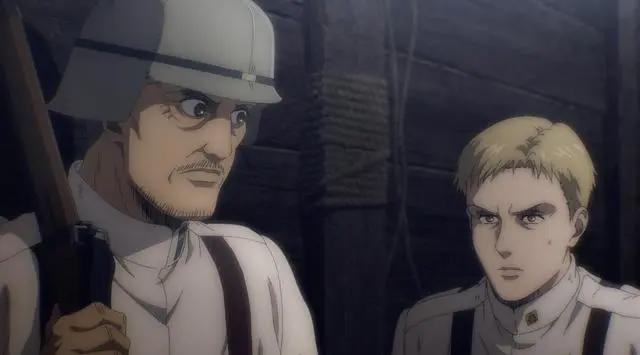 《进击的巨人》最终季上线，贾碧身先士卒，一己之力挽救800人！