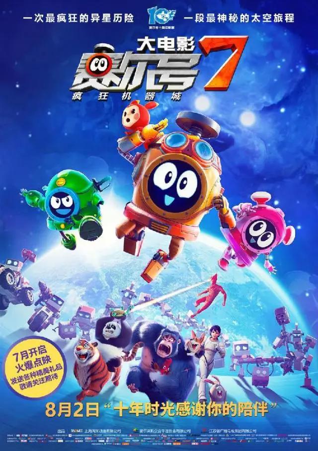 暑期档10余部动画电影轮番上映，《哪吒之魔童降世》能否打破《大圣归来》票房纪录？