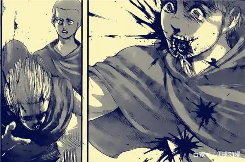 进击的巨人128话：谏山创十年伏笔收回，巨人渡海阿尔敏濒死！