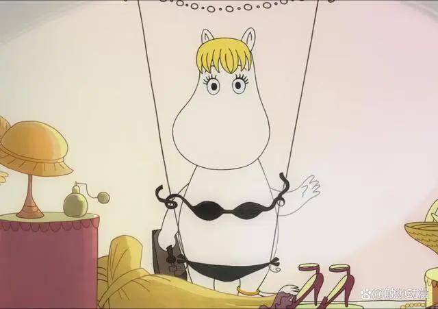 富裕国家的生活《姆明：漫游蓝湾》，并借其为《喜羊羊》鸣不平