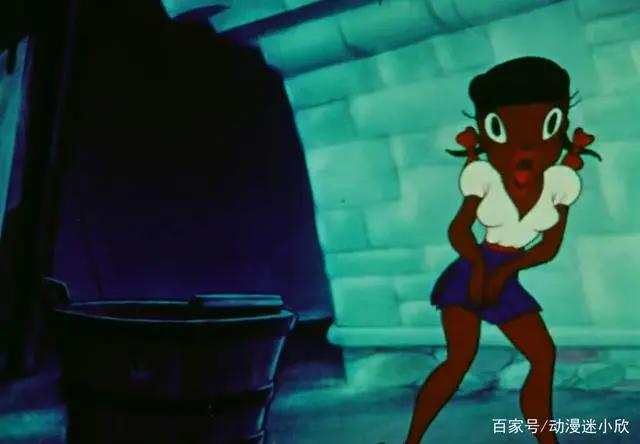 1943年叫板迪士尼之作，被列为“华纳禁片”，黑炭公主与骑个小矮人
