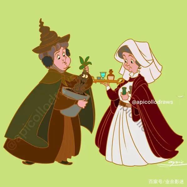 如果哈利·波特们进入迪士尼动画，他们会是谁？