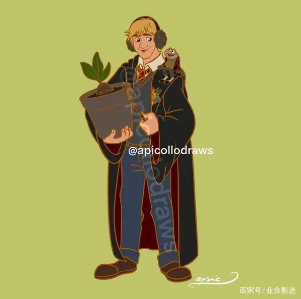 如果哈利·波特们进入迪士尼动画，他们会是谁？