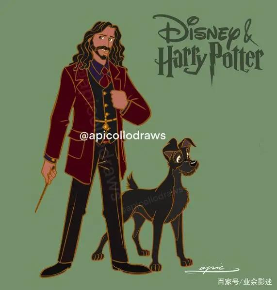 如果哈利·波特们进入迪士尼动画，他们会是谁？
