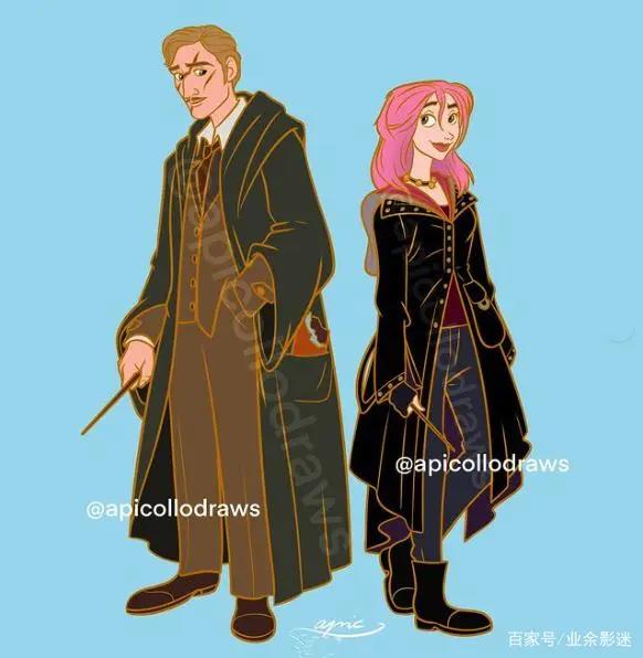 如果哈利·波特们进入迪士尼动画，他们会是谁？