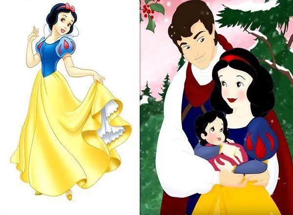 迪士尼公主结婚之后，艾莎的丈夫是汉斯，爱丽儿的孩子有点特别