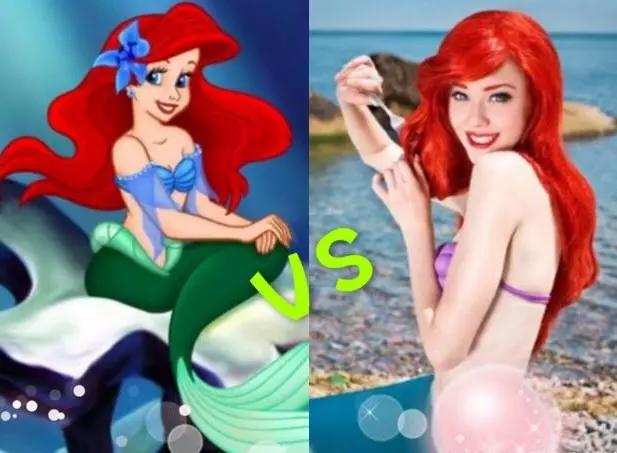 当迪士尼公主们cos成“真人”，白雪公主最可爱，最美还是艾莎！