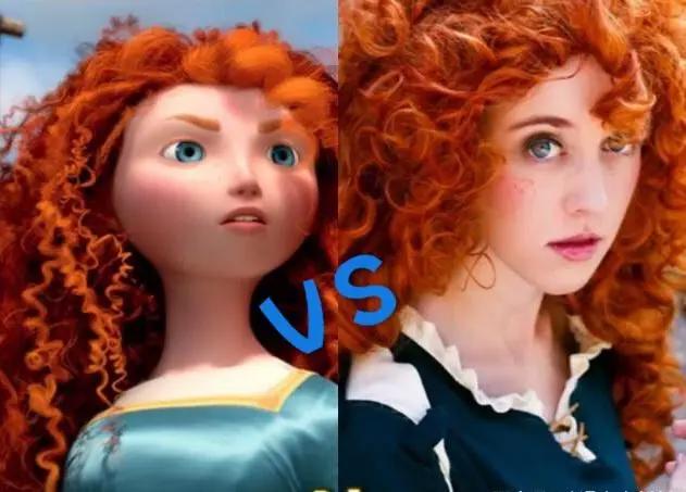 当迪士尼公主们cos成“真人”，白雪公主最可爱，最美还是艾莎！