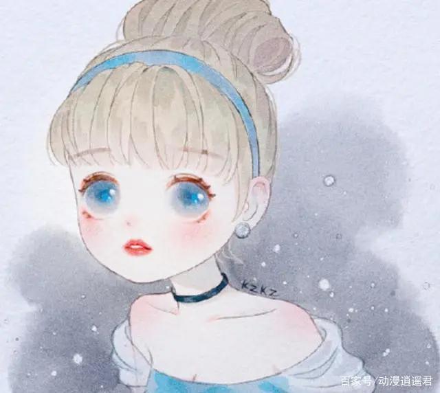 迪士尼公主成为头像后，白雪公主双眼朦胧，爱丽儿笑容最好看