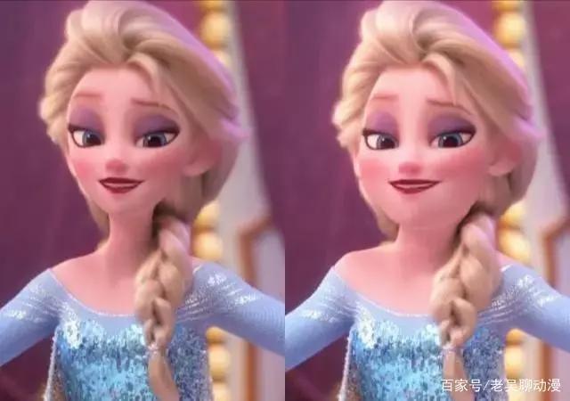 当迪士尼公主失去尖下巴，白雪公主变臃肿大妈，艾莎公主形象全无
