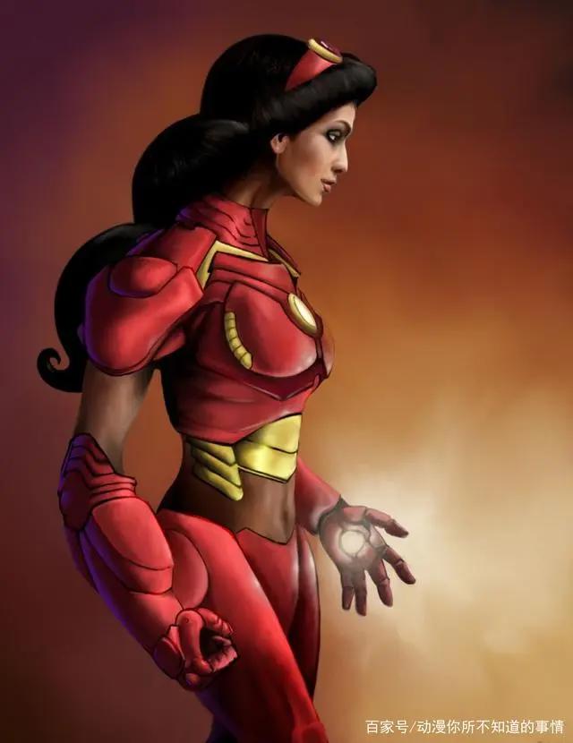 迪士尼公主穿上漫威服装会如何？有的衣服炸裂，有的紧身秀身材