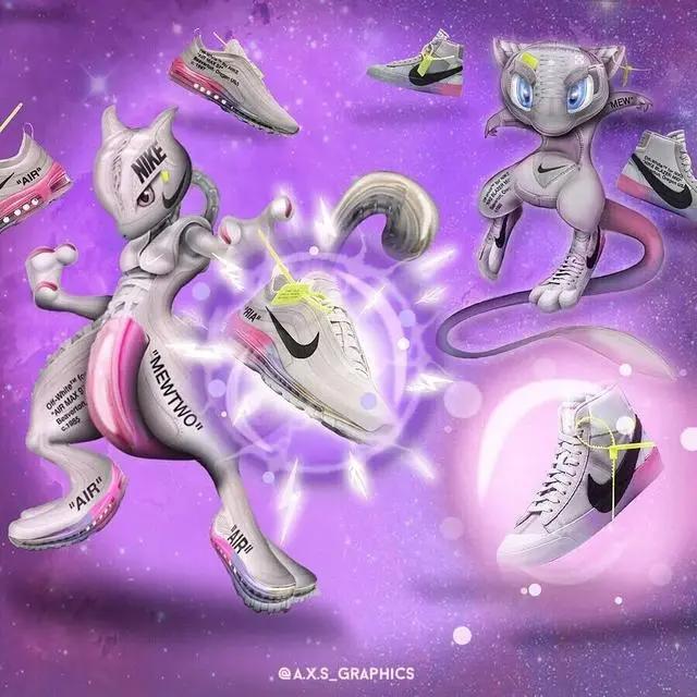 将皮卡丘和马里奥等人物画成Nike和Adidas的球鞋，这也太帅了吧！