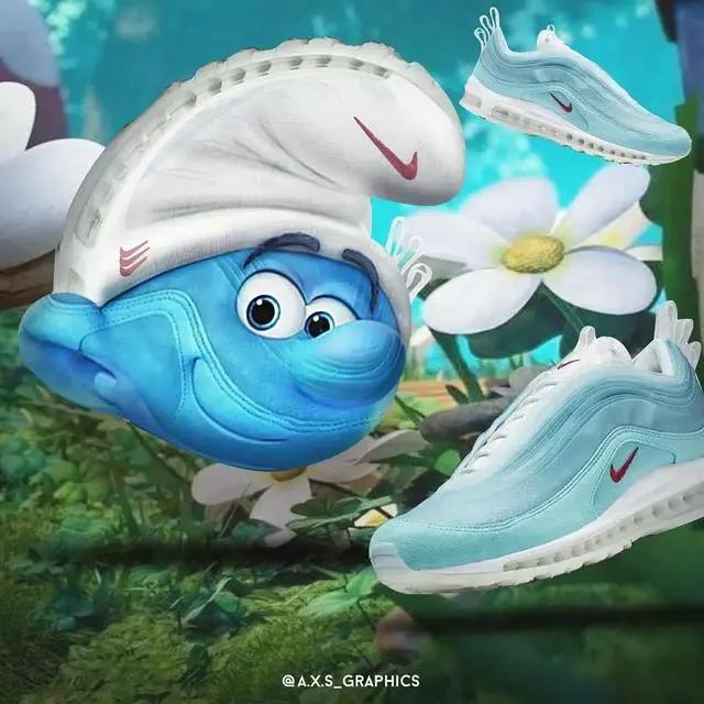 将皮卡丘和马里奥等人物画成Nike和Adidas的球鞋，这也太帅了吧！