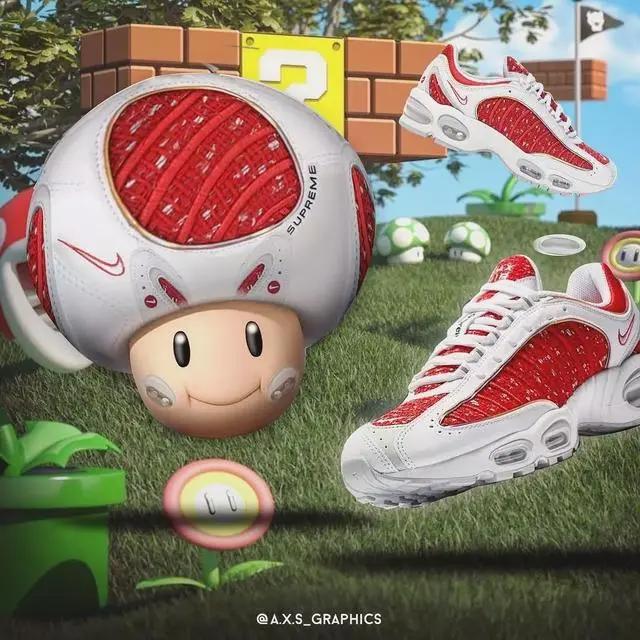 将皮卡丘和马里奥等人物画成Nike和Adidas的球鞋，这也太帅了吧！