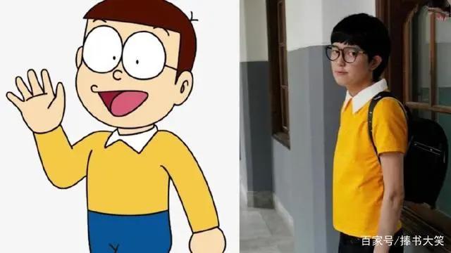 当《哆啦A梦》变真人cos后，蓝胖子变萌妹子，看到静香感觉恋爱了