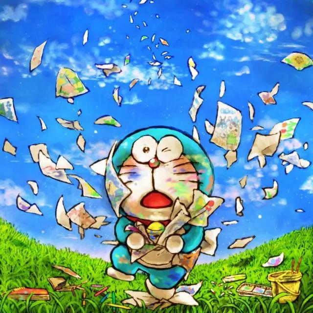 《哆啦A梦》遇上“浮世绘”，次元壁在哪呢？大雄都要变身007了