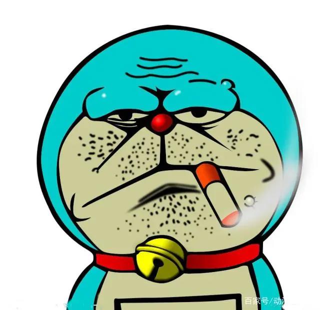 当《哆啦A梦》被恶搞后，形象尽毁，你的童年还想要这蓝胖子吗？