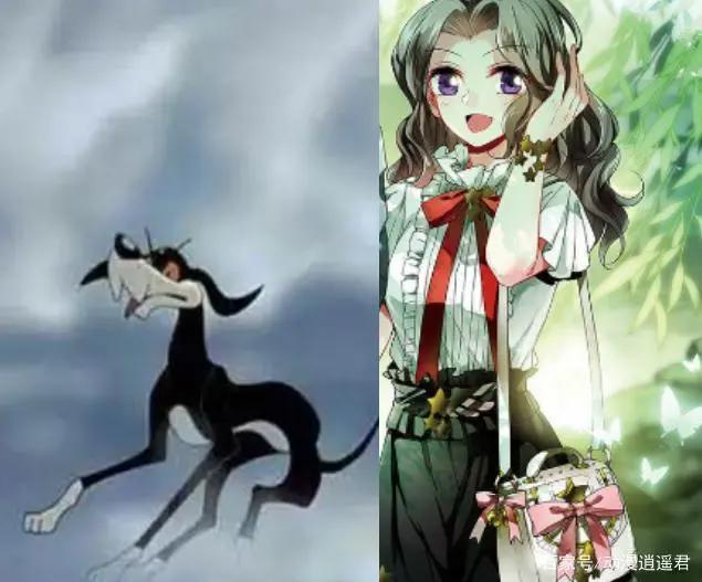 童年经典动漫西游记角色娘化，哮天犬颜值太高，却被红孩儿吸睛