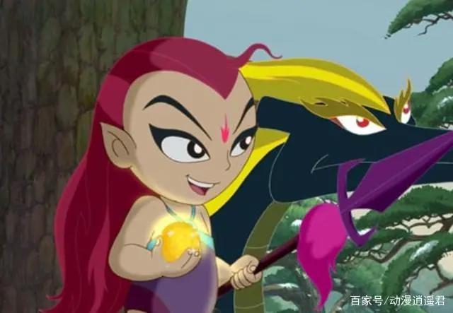 童年经典动漫西游记角色娘化，哮天犬颜值太高，却被红孩儿吸睛