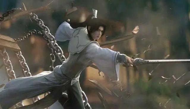 国漫《山河剑心》首播连更三话，双男主设定，带你领略江湖风云